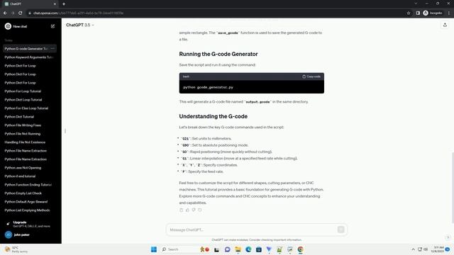 python g code generator смотреть онлайн