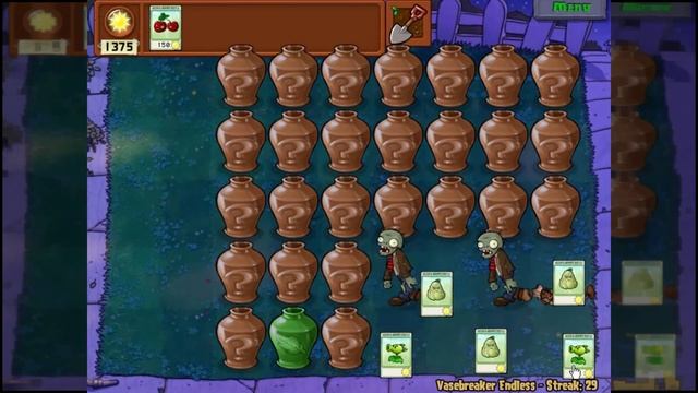 PvZ NEW WORLD RECORD! Vasebreaker Endless on PC, 03.January 2024 смотреть онлайн