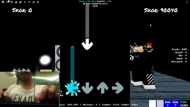 Funky Friday Indonesia Bad Apple speed 1.50. PFC #funkyfriday #fridaynightfunkin #gameplay смотреть онлайн