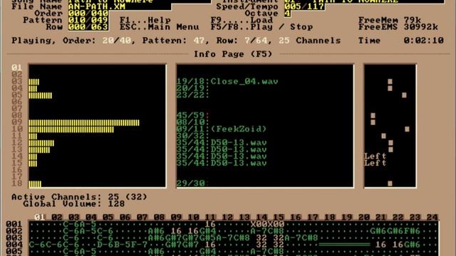 Anvil - Path To Nowhere - Played on Impulse Tracker through 86Box смотреть онлайн