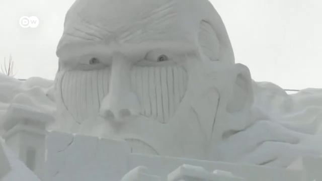 Традиционный снежный фестиваль на Хоккайдо