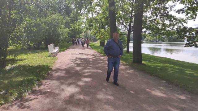 Санкт Петербург Царское село прогулка по парку смотреть онлайн