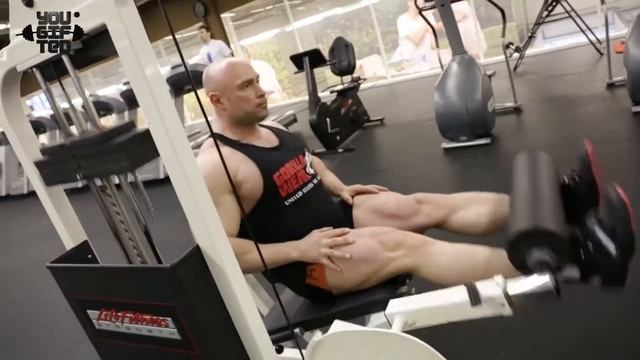 Самое главное в тренировке ног - не обос...ся ! Евгений Лебедев.