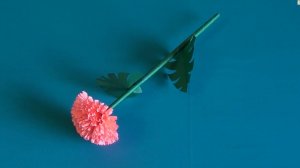 Как сделать объемный цветок из бумаги