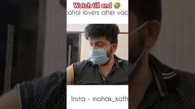 alcohol lovers after vaccination #funny # viral hardik gamerz смотреть онлайн