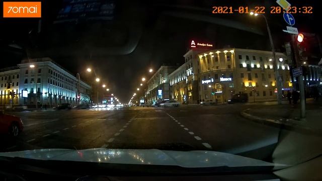 Спокойная поездка по Минску (Ольшевского - Кальварийская - Независимости - Гинтовта - Лопатина)