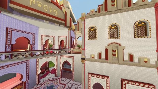 The Sims 4 / Симс 4 - Hotel «Eastern Tale» / Гостиница «Восточная сказка» смотреть онлайн