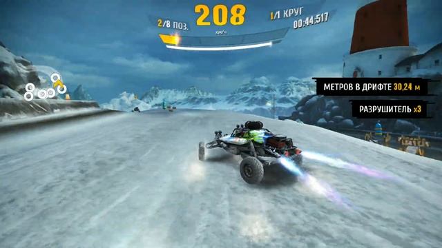 Asphalt Xtreme: Lynx DCC 2016-J - Уровень 13 Арктическая станция смотреть онлайн