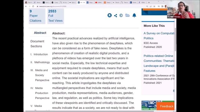 DEEP FAKE TECHNOLOGY & ITS IMPACT ON SOCIETY - SU-DR. MARIANO LAO LECTURE SERIES смотреть онлайн