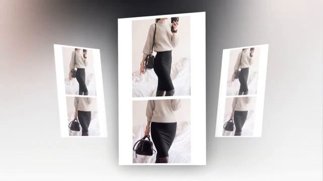 Красивый теплый свитер с Aliexpress. смотреть онлайн