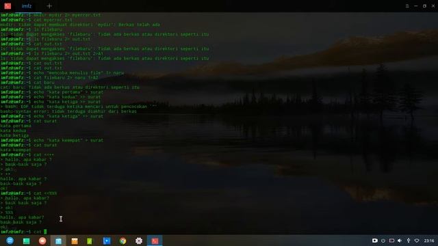 Operasi Input Output pada Linux ( Deebin ) смотреть онлайн