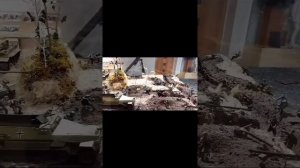 Панорама форсирование Днепра 1943г.. герой Ф. Попов.