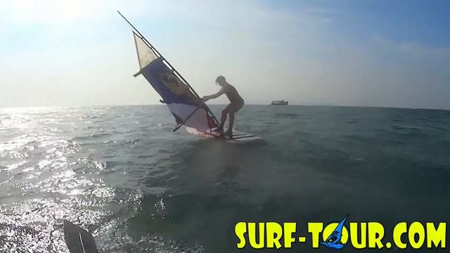 Виндсерфинг в Таиланде, Паттайя   Евгений, Красноярск,  2014 год