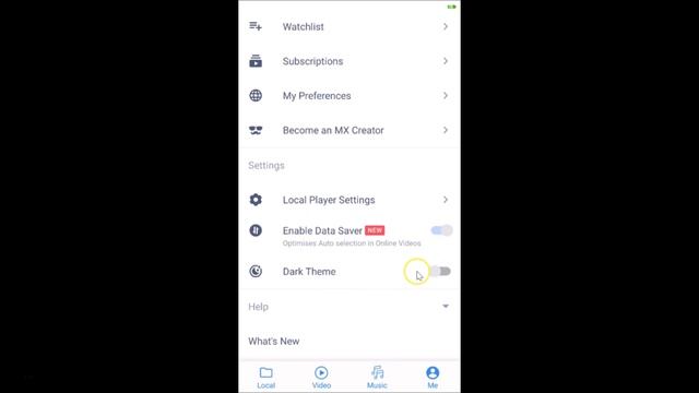 How to Enable Dark Mode in MX Player on Android? смотреть онлайн
