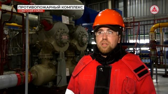 Работа автоматической противопожарной системы на компрессорной станции Ловинского месторождения смотреть онлайн