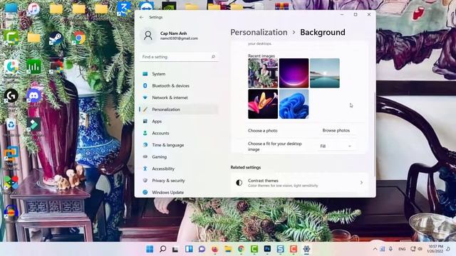 How to Change the Desktop Background in Windows 11 смотреть онлайн