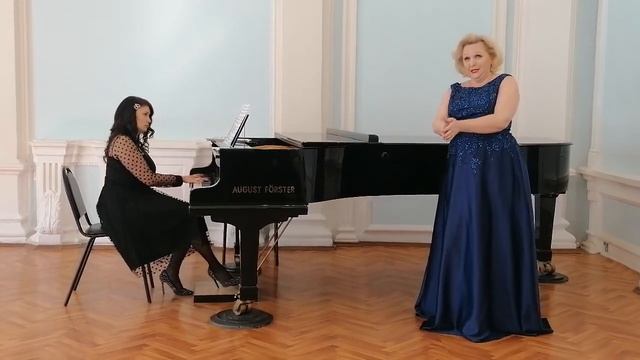 "Нам звезды кроткие сияли" муз. Чайковского исполняет - Светлана Коробейникова смотреть онлайн