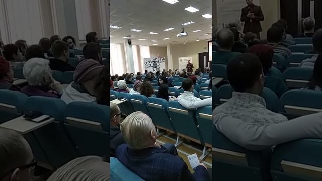Выступление оппонента на встрече презентации проекта Асинхронные двигатели Дуюнова в Минске