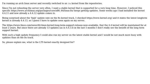 What are linux long term support kernels? (2 Solutions!!) смотреть онлайн