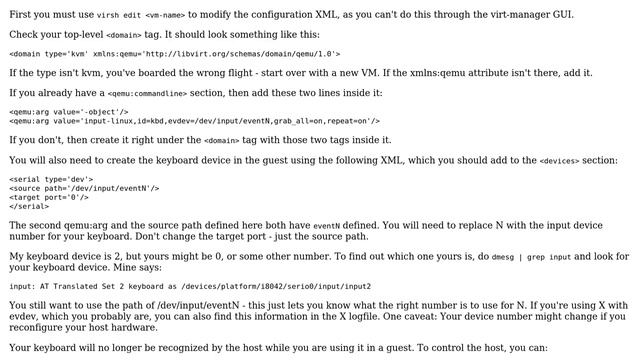 Unix & Linux: Passthrough PS/2 keyboard to guest OS смотреть онлайн