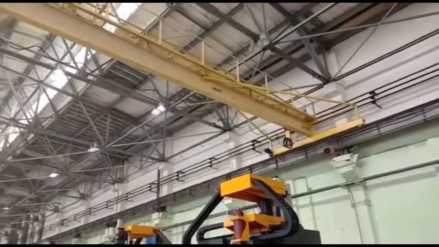 Объект г.Ростов-на-Дону. Кран опорный. Г/п 3,2т, пролет 23метра. смотреть онлайн