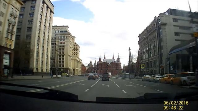 Поездка в центре Москвы 21-04 -2020 смотреть онлайн