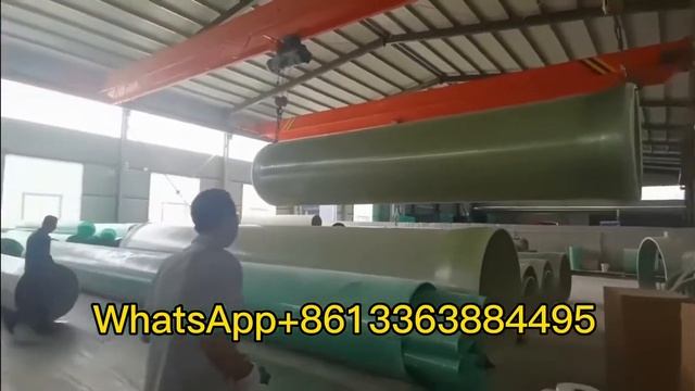 FRP/GRP pipes&fittings, DN25-4000mm, welcome to consult! смотреть онлайн