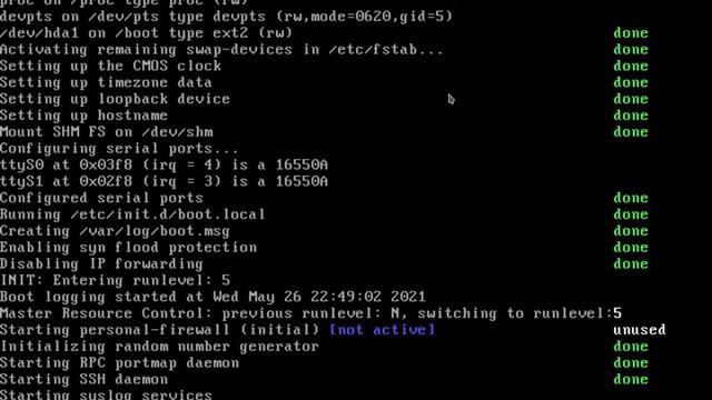 Suse Linux 7.2 boot error fix смотреть онлайн