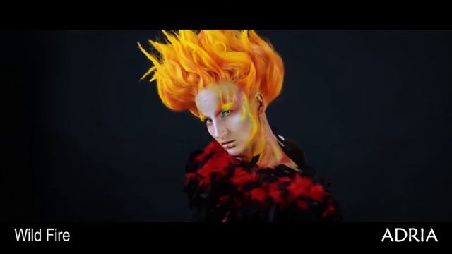 AdriaCrazy Wild Fire   видео в цветных линзах Adria