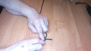 Как вяжется петля на основной лески или поводке.