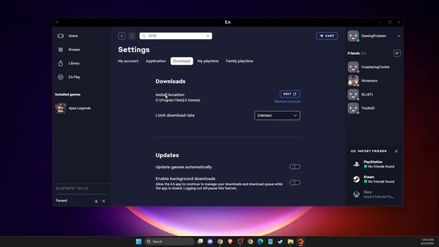 How To Change Download Folder on EA App смотреть онлайн