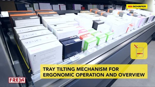 FREJA оптимизирует склад электронной торговли с помощью подъемников LOGIMAT®