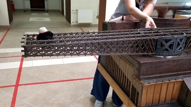 Музей мостов. Модель Благовещенского моста в СПб смотреть онлайн