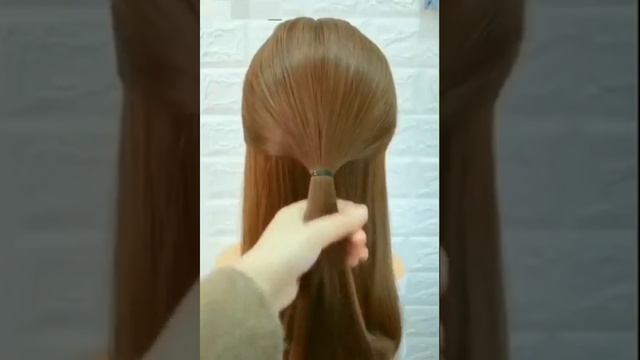 Красивая прическа в школу