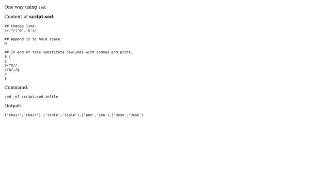 Unix & Linux: changing pattern of a text file (5 Solutions!!) смотреть онлайн