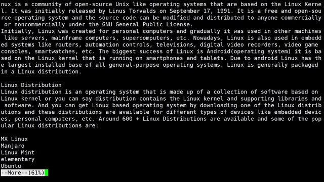 Linux : Open Files in Linux | Section 3.2 смотреть онлайн