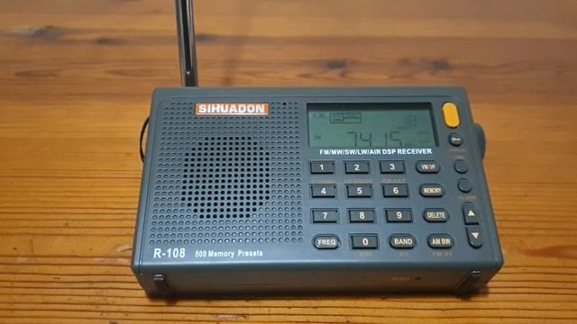 Sihuadon R-108 - Evening Shortwave Band Scan 17/03/2023 2113 UTC смотреть онлайн