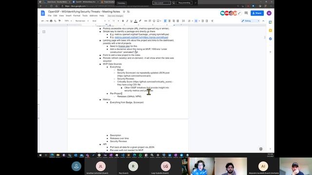 OpenSSF Identifying Security Threats WG (March 31, 2021) смотреть онлайн