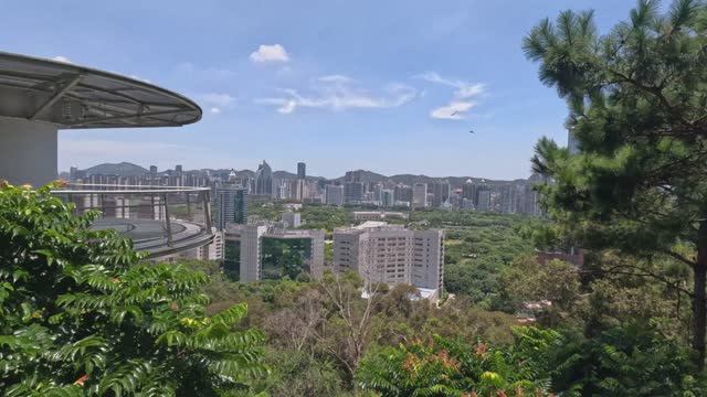 Китай, Сямен (Xiamen), Jul 2024, Huweishan Atmosphere Theme Park, смотровые площадки смотреть онлайн