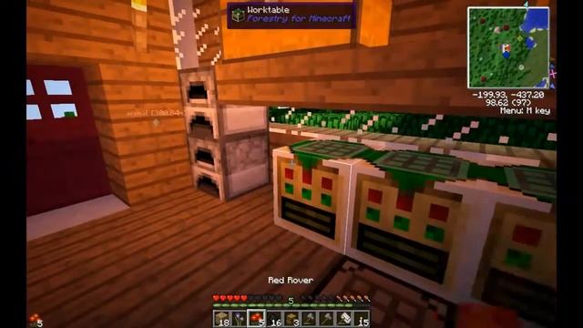 Хардкорный Minecraft с модами - Part 5 - Carpenter [Forestry]