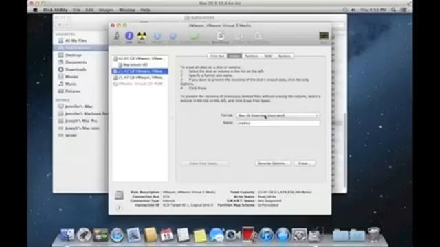 OS X - Format a Disk507 смотреть онлайн