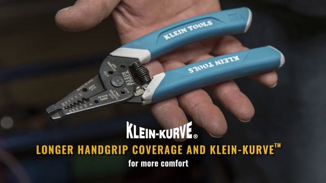 Klein-Kurve Wire Stripper / Cutter, 8-20 AWG смотреть онлайн