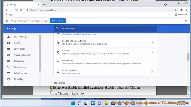 Fix Google Chrome High Disk Usage Issue on Windows 11/10 смотреть онлайн