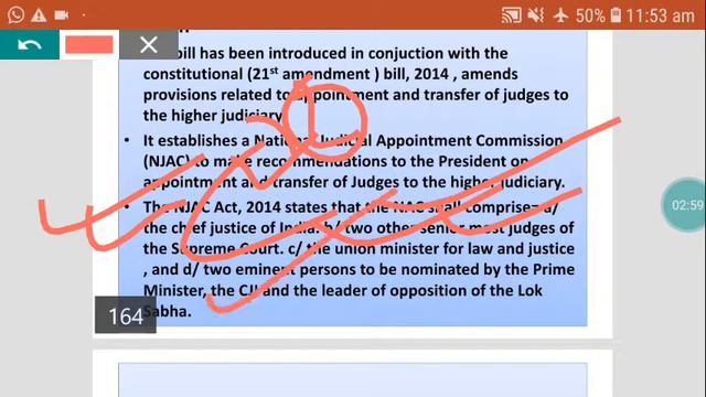 APSC,UPSC,POLITY/National Judicial Appointmentt Commission 2014/Indian Polity For  All Exams/
