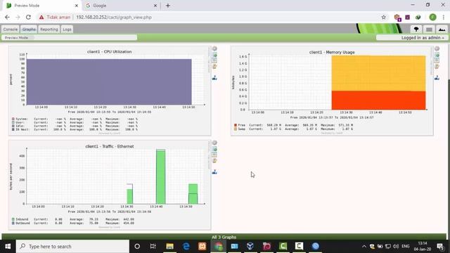MONITORING MENGGUNAKAN CACTI (DEBIAN 12) смотреть онлайн