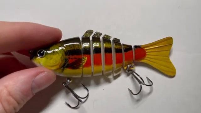 Воблер Swimbait, Свимбейт 100 мм. 15.5 г. Код 66-12 смотреть онлайн