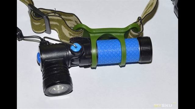 Headband for 22-30mm flashlight. Головной держатель для фонариков диаметром 22-30мм | #Обзор смотреть онлайн