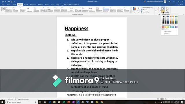 MS Office word 2016 Design Tab ...Lecture # 5 (Complete Course) смотреть онлайн