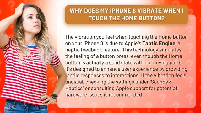 Why does my iPhone 8 vibrate when I touch the home button? смотреть онлайн