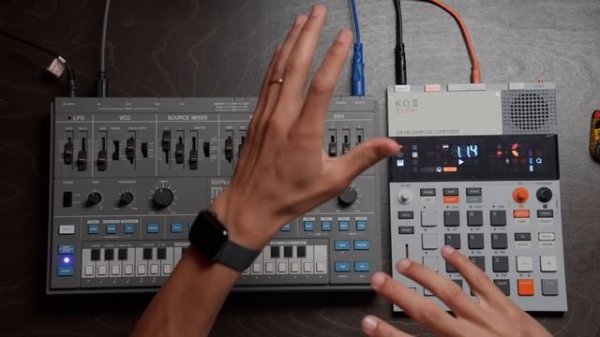 Ricky Tinez Modded MC-202 & EP-133 KO II Jam __ Compact Creations